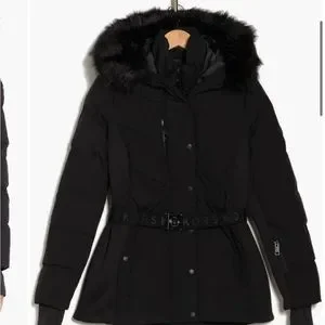 MICHAEL KORS ファージャケット　fur jacket 短丈 楽天市場】マイケルコース ライダース ジャケット michael kors